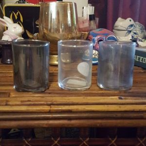 Set of 3 small tealight holders